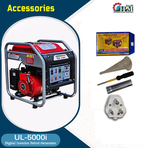 5 KVA Lightweight Digital Inverter Generator UL-5000i - Pure Sine Wave & Paralleling